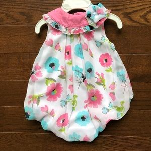 Floral Baby Jumper Romper